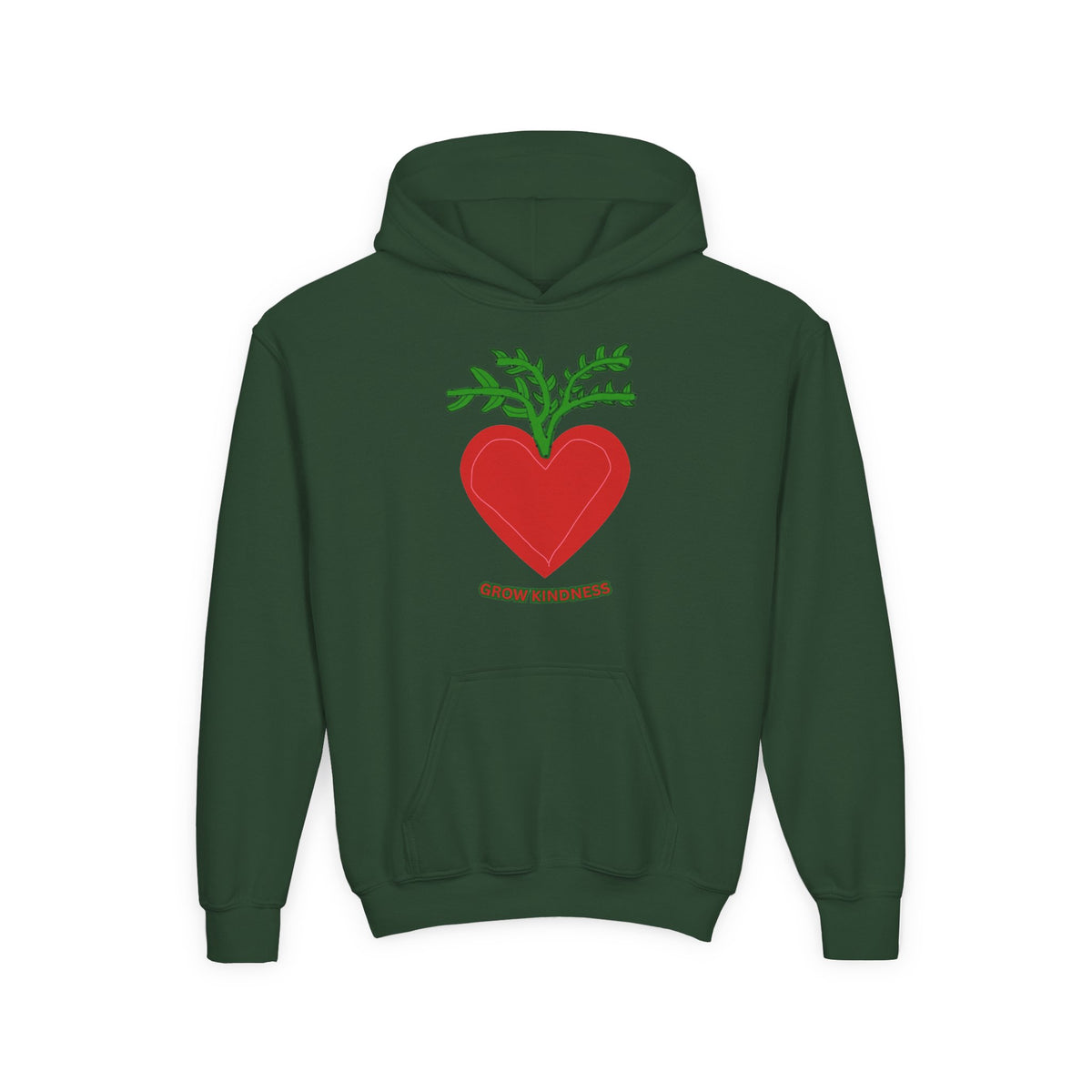 SOSO “Grow Kindness” Youth Self-Expression Pullover Hoodie