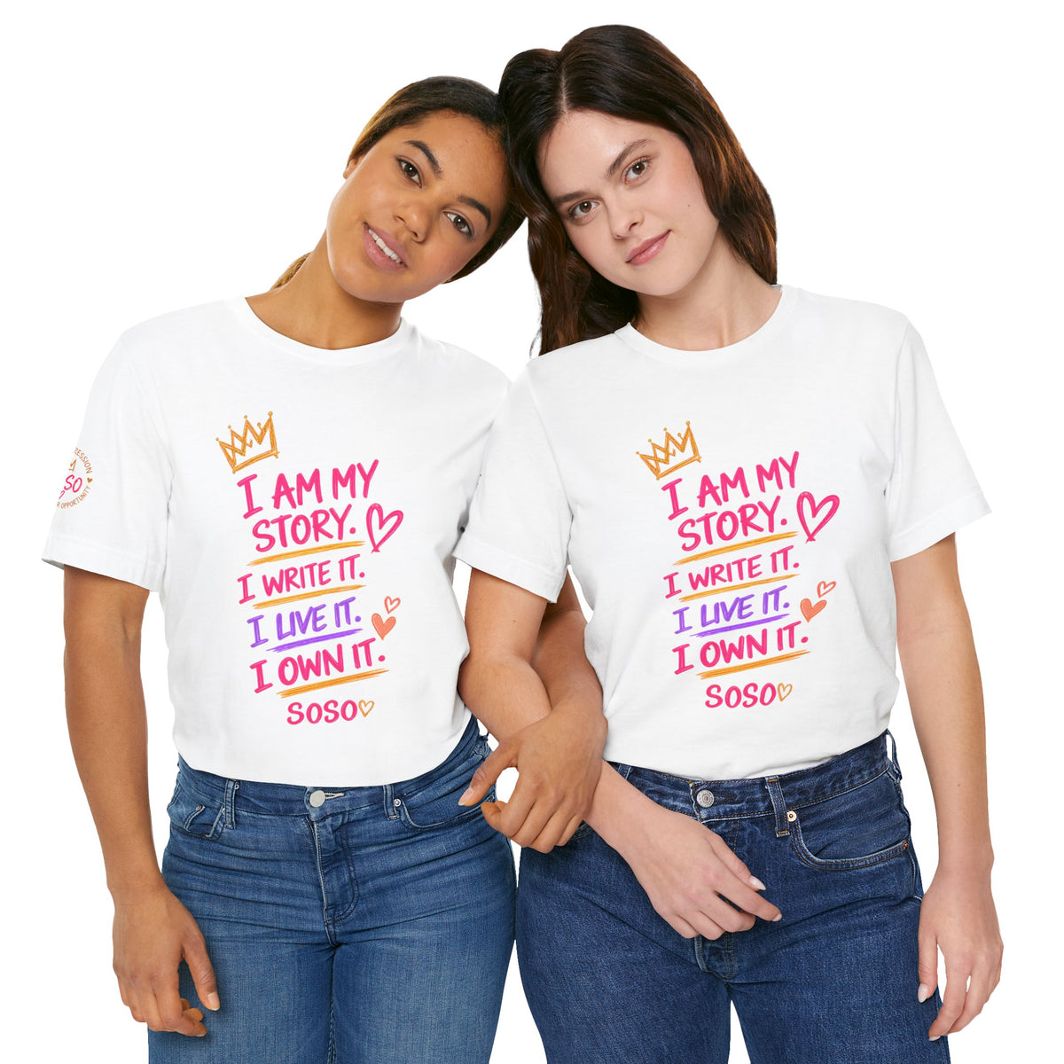 SOSO “My Story” Self-Expression Tee
