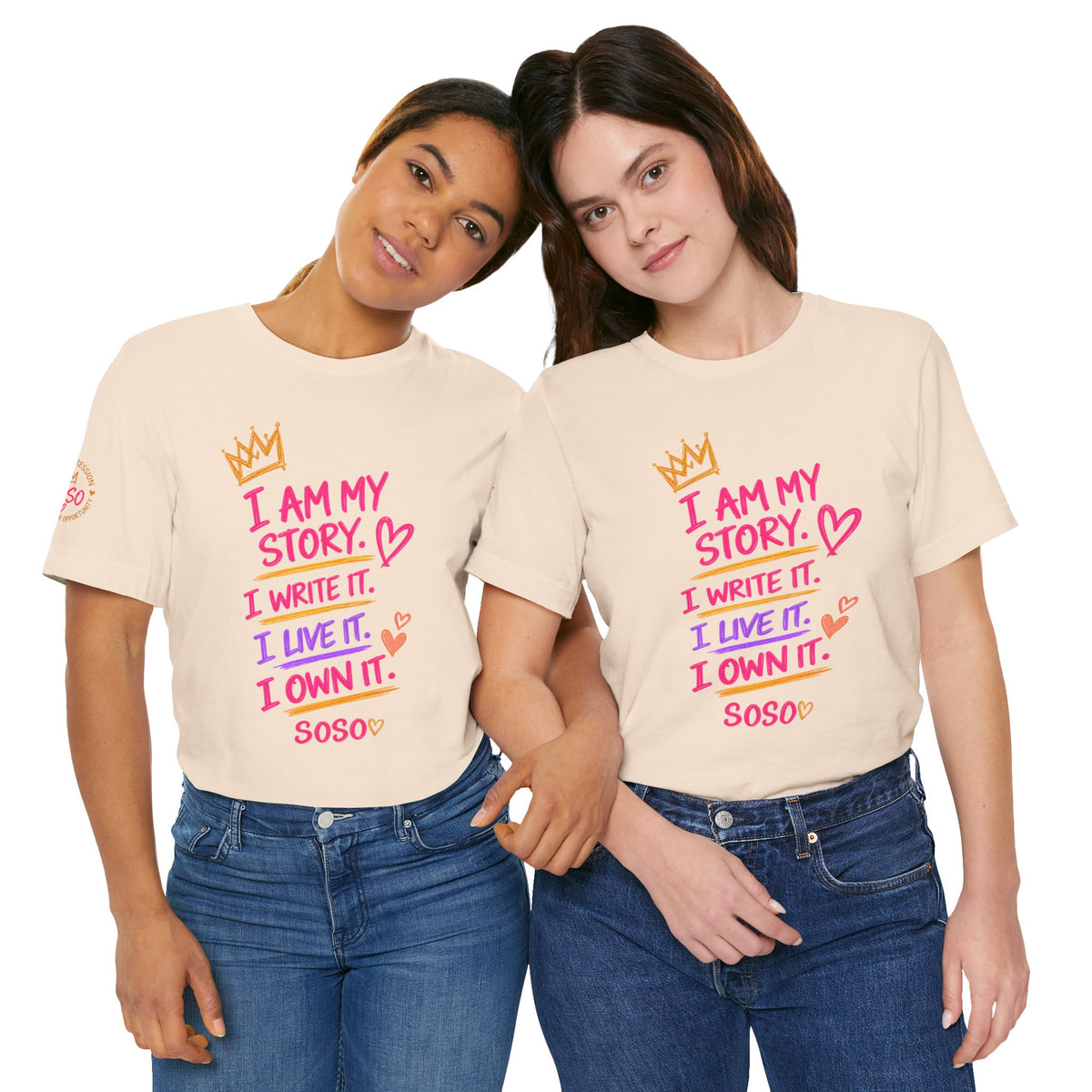 SOSO “My Story” Self-Expression Tee