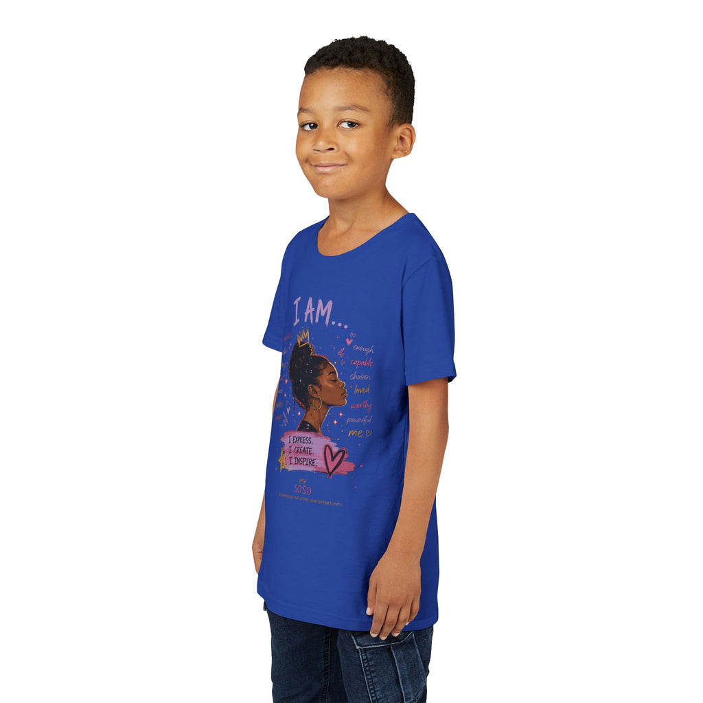 SOSO “I AM” Youth Self-Expression Tee