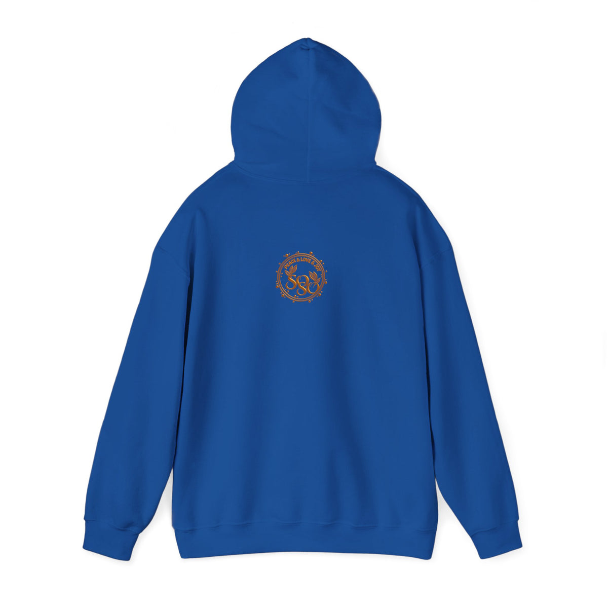 SOSO “Love, Unity & Kindness” Poodle Self-Expression Unisex Pullover Hoodie