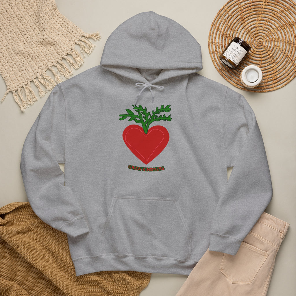 SOSO “Grow Kindness” Self-Expression Unisex Pullover Hoodie