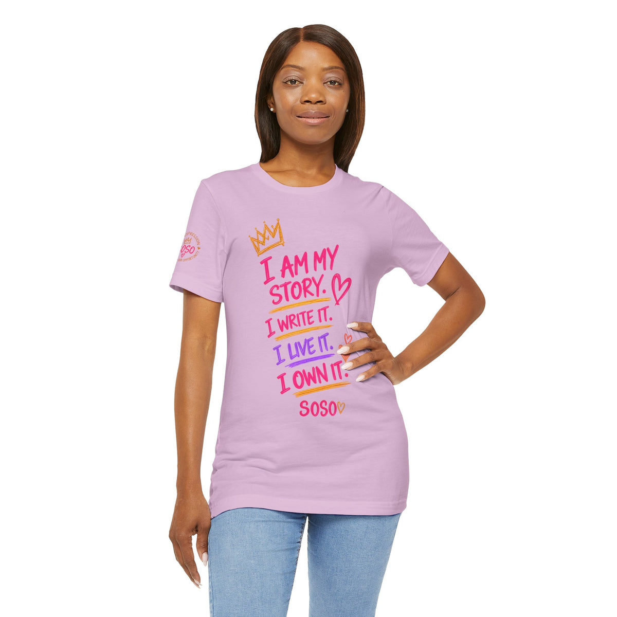 SOSO “My Story” Self-Expression Tee