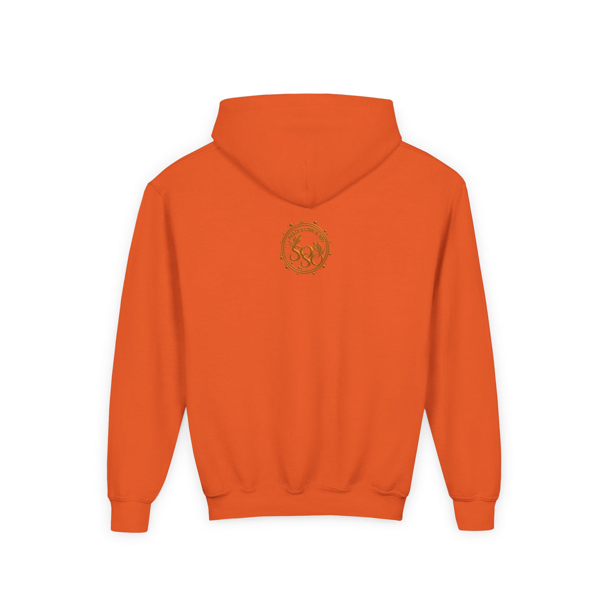 SOSO “Love, Unity & Kindness” Poodle Youth Self-Expression Pullover Hoodie