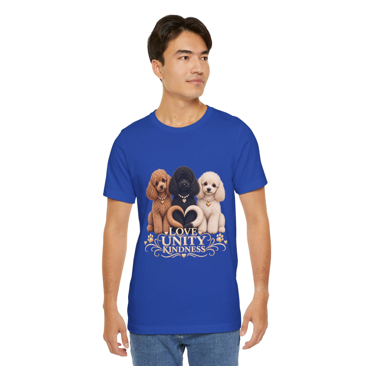 SOSO “Love, Unity & Kindness” Poodle Self-Expression Tee