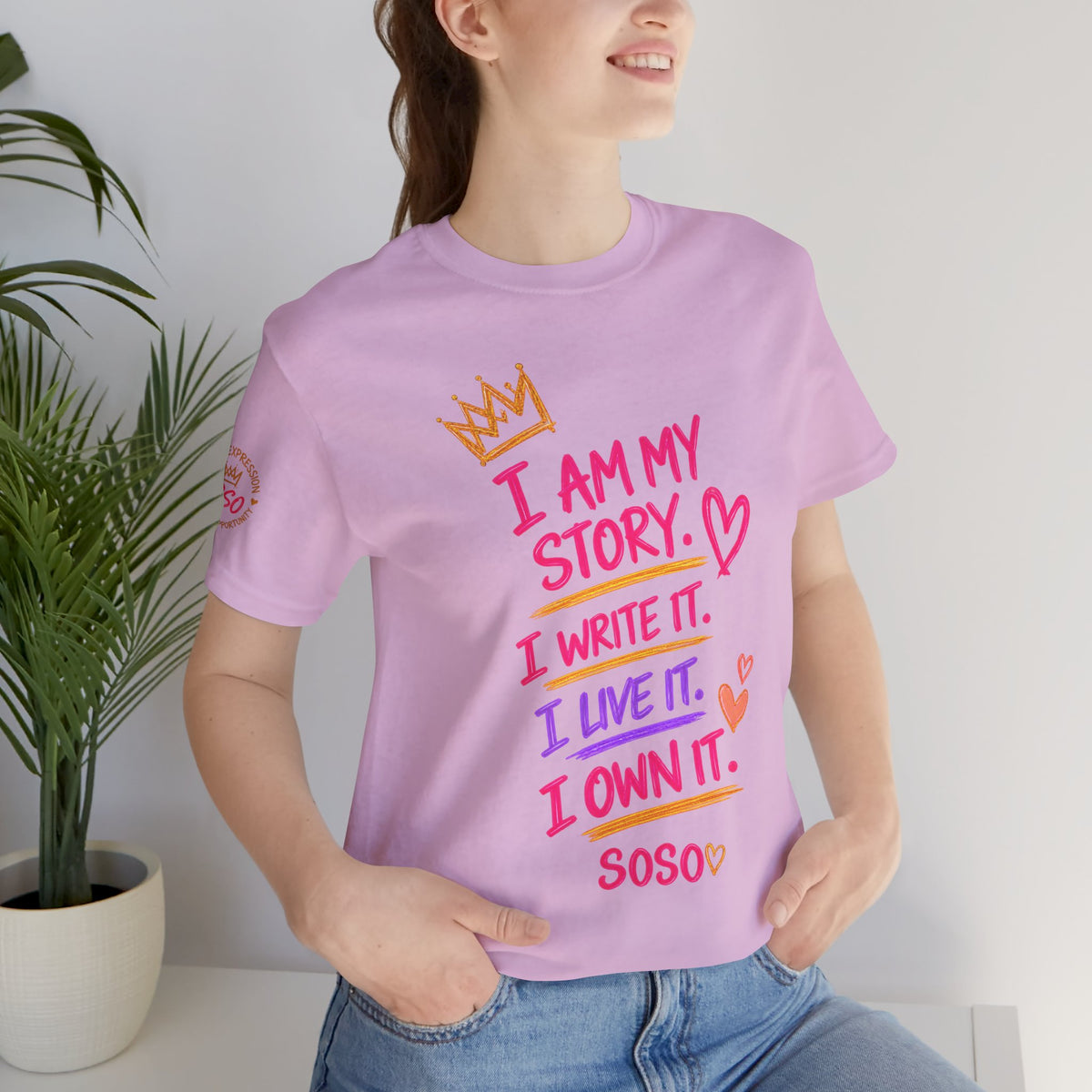 SOSO “My Story” Self-Expression Tee