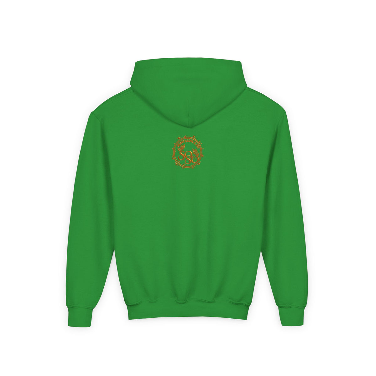 SOSO “Love, Unity & Kindness” Poodle Youth Self-Expression Pullover Hoodie