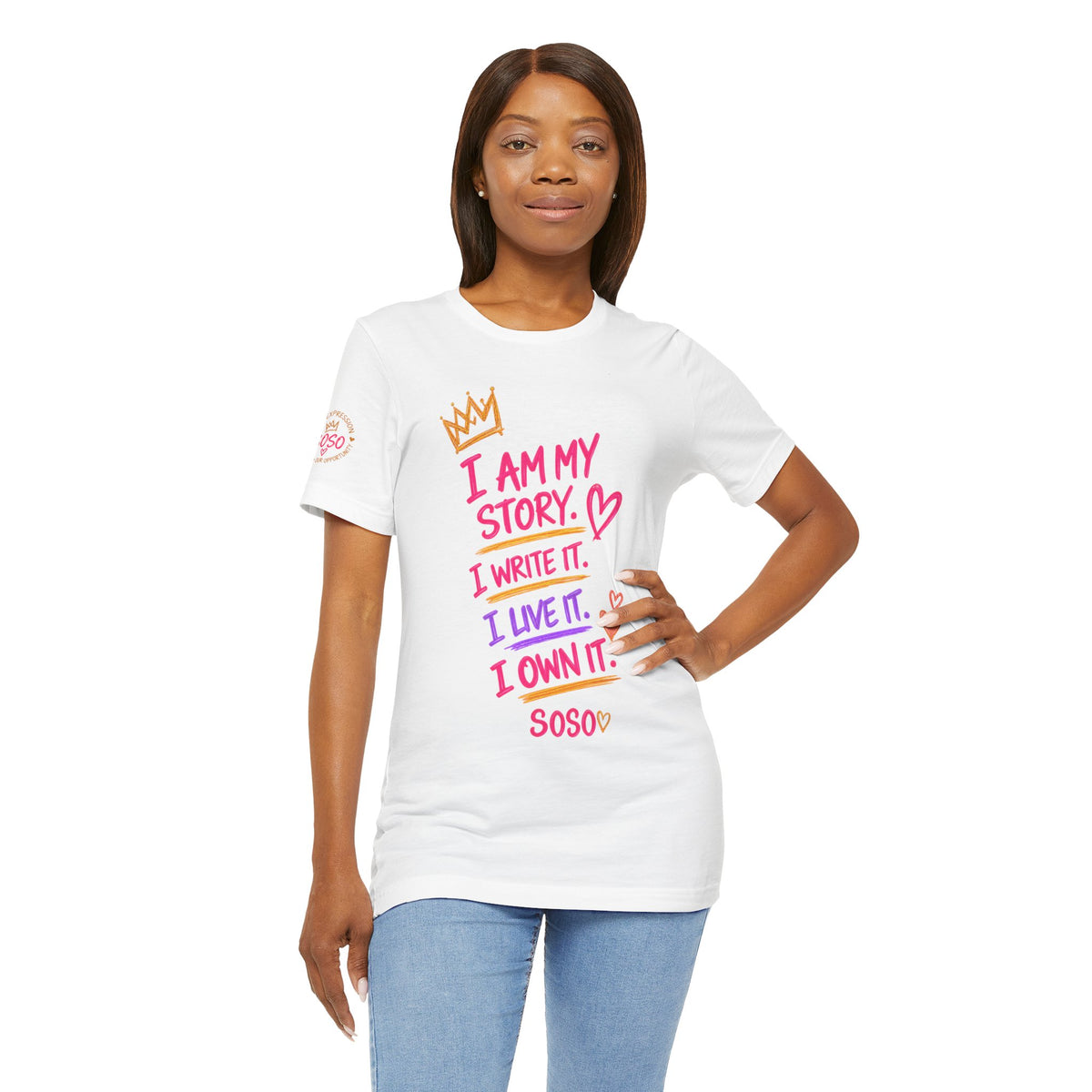 SOSO “My Story” Self-Expression Tee