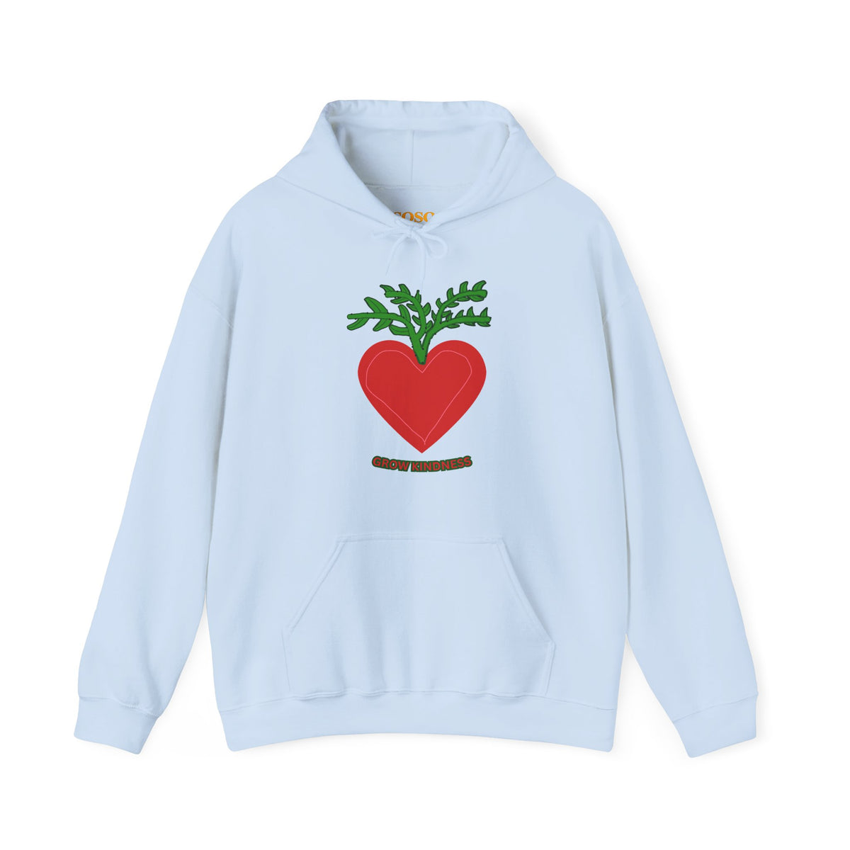 SOSO “Grow Kindness” Self-Expression Unisex Pullover Hoodie