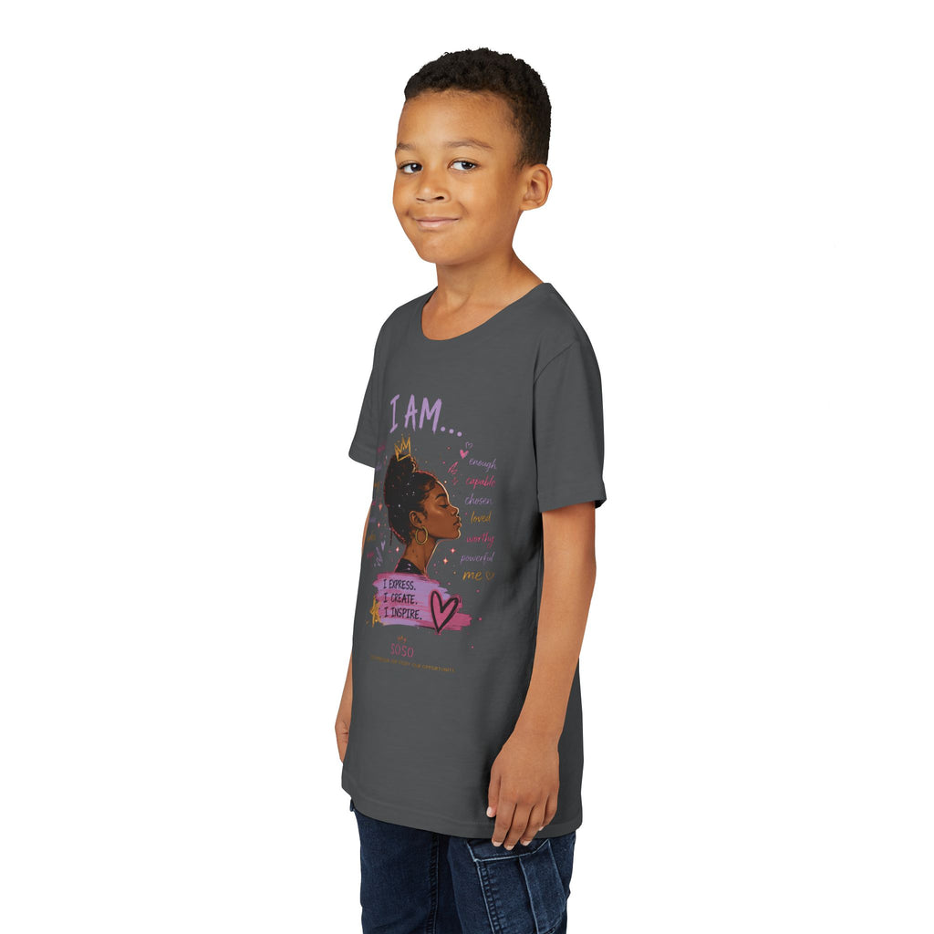 SOSO “I AM” Youth Self-Expression Tee