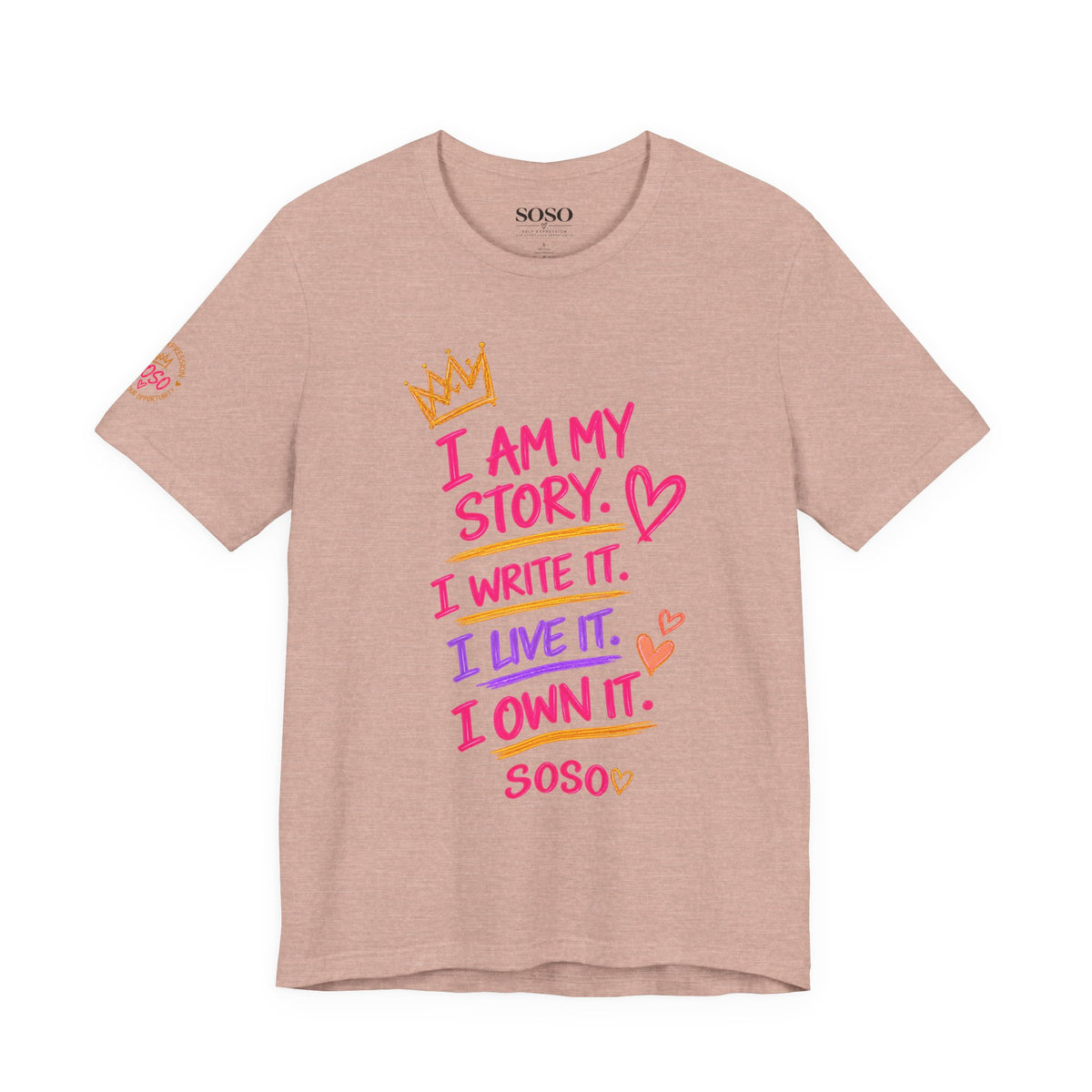 SOSO “My Story” Self-Expression Tee