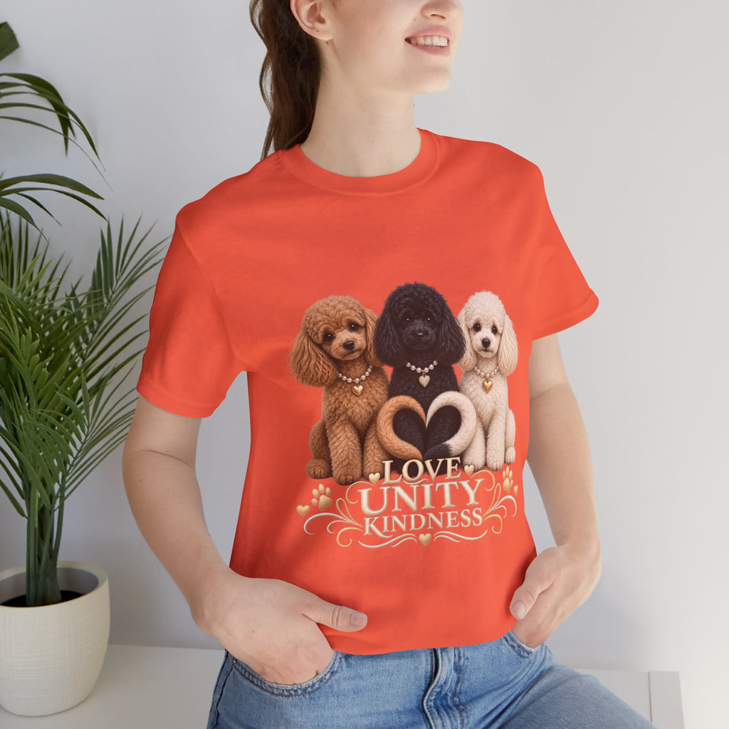 SOSO “Love, Unity & Kindness” Poodle Self-Expression Tee