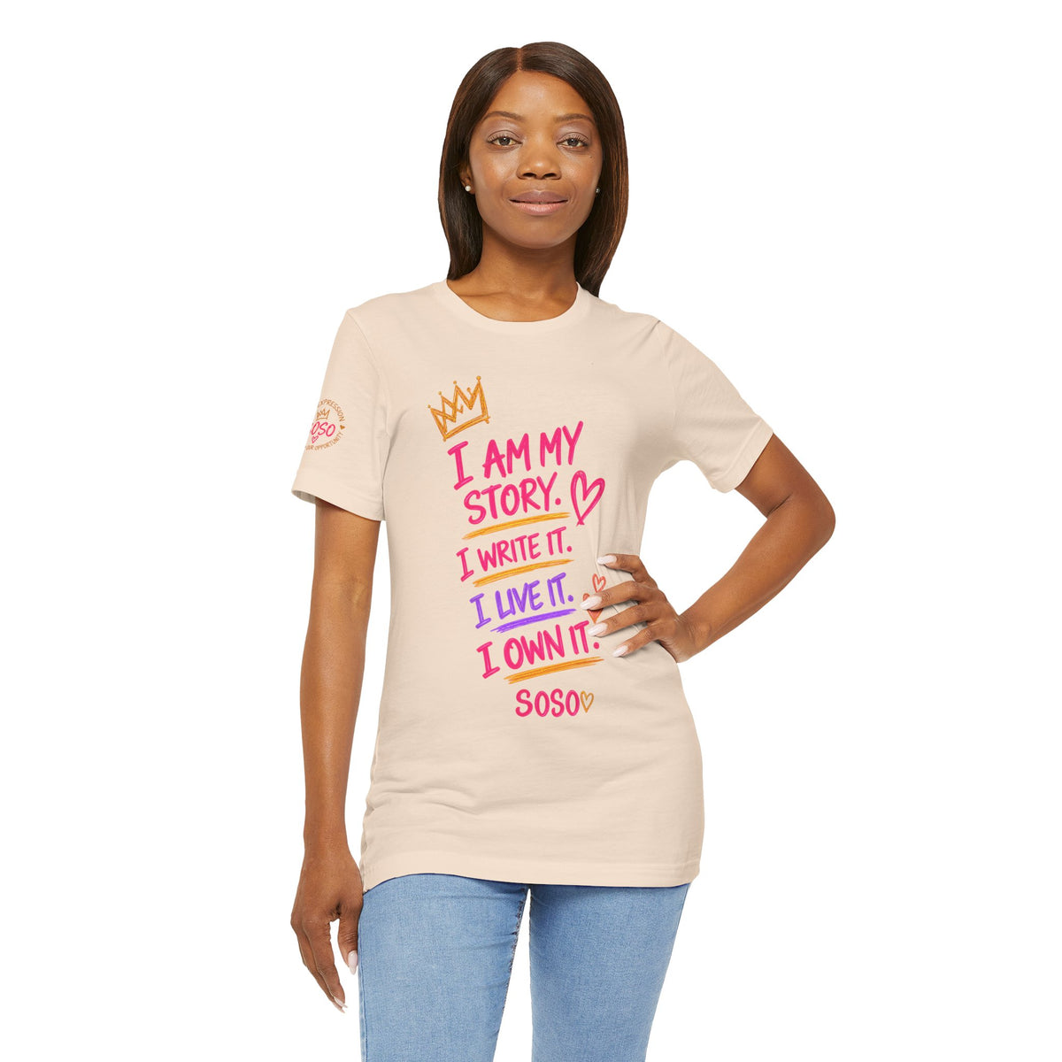 SOSO “My Story” Self-Expression Tee