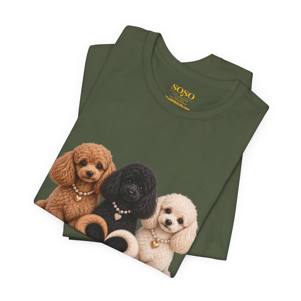 SOSO “Love, Unity & Kindness” Poodle Self-Expression Tee