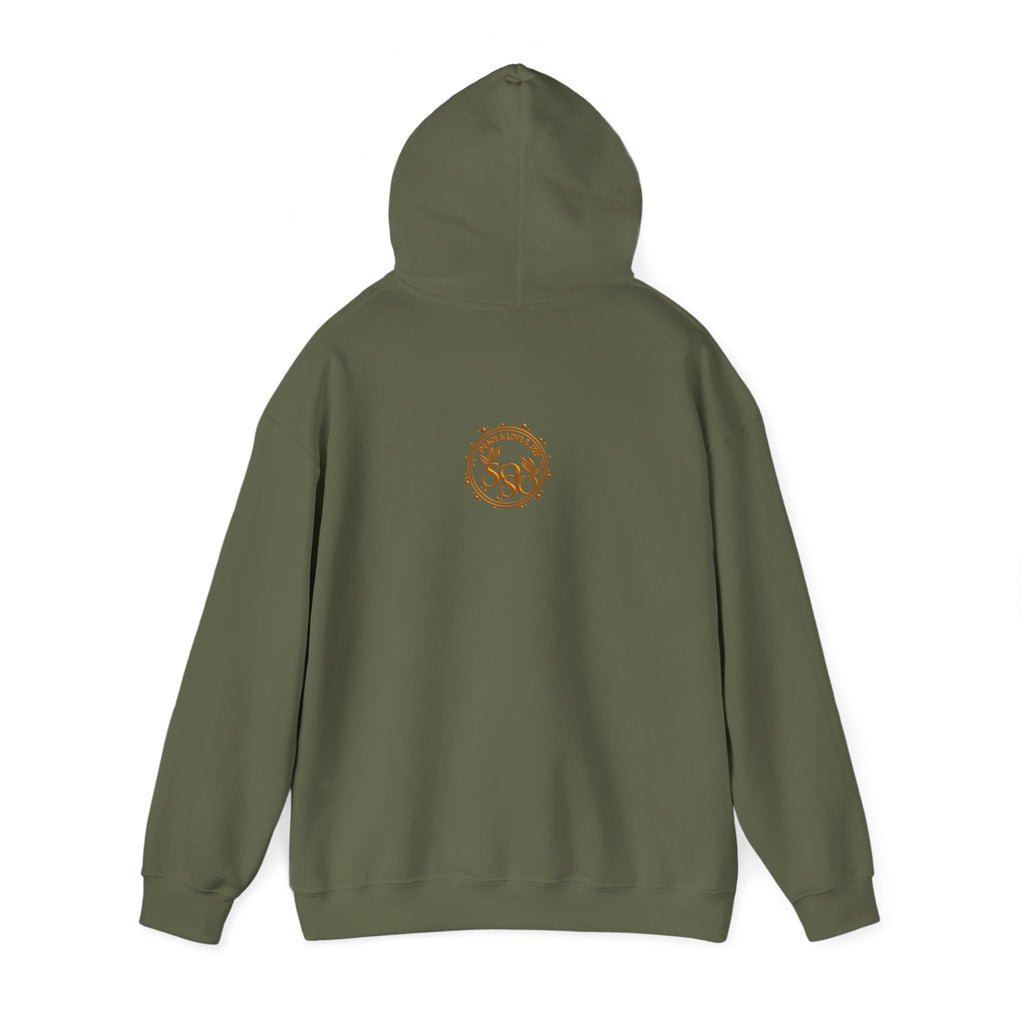 SOSO “Love, Unity & Kindness” Poodle Self-Expression Unisex Pullover Hoodie