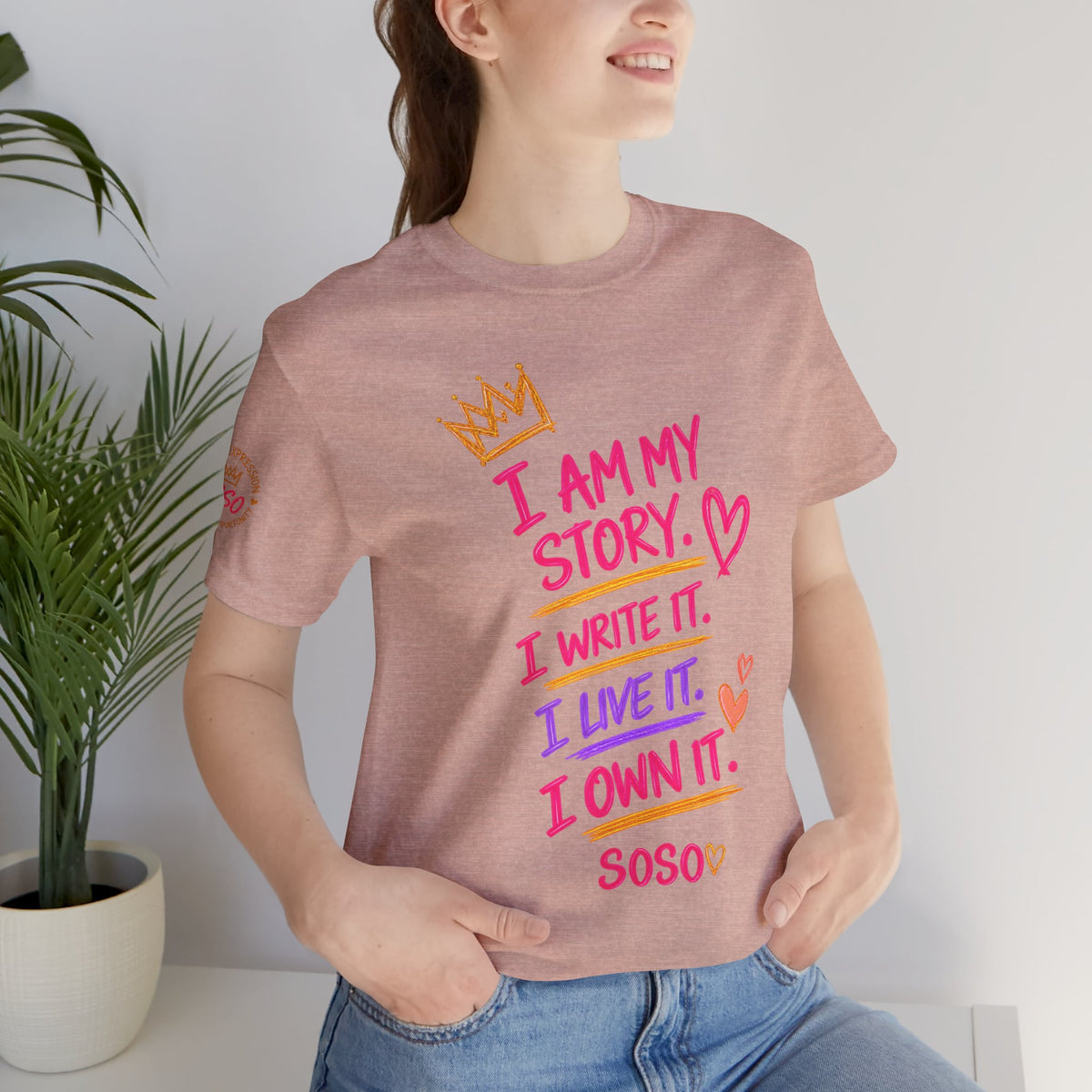 SOSO “My Story” Self-Expression Tee