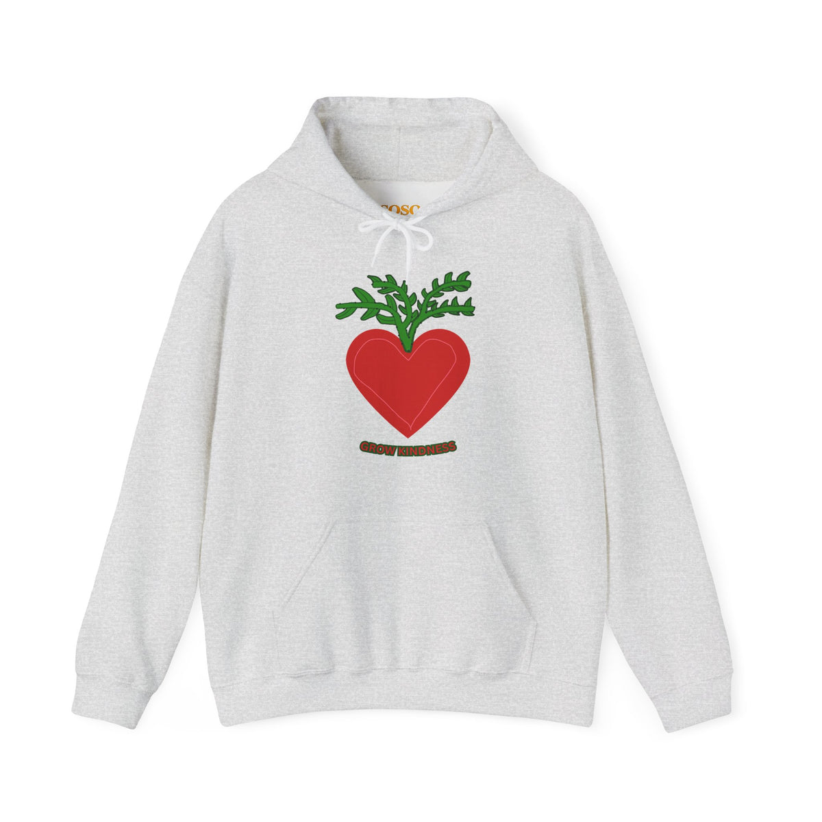 SOSO “Grow Kindness” Self-Expression Unisex Pullover Hoodie