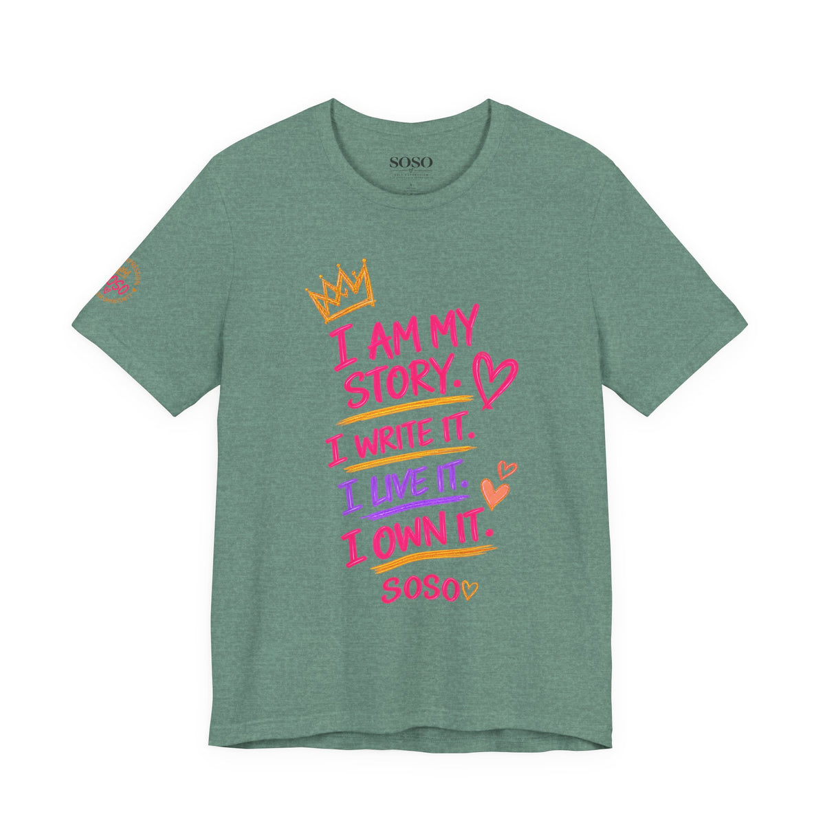 SOSO “My Story” Self-Expression Tee