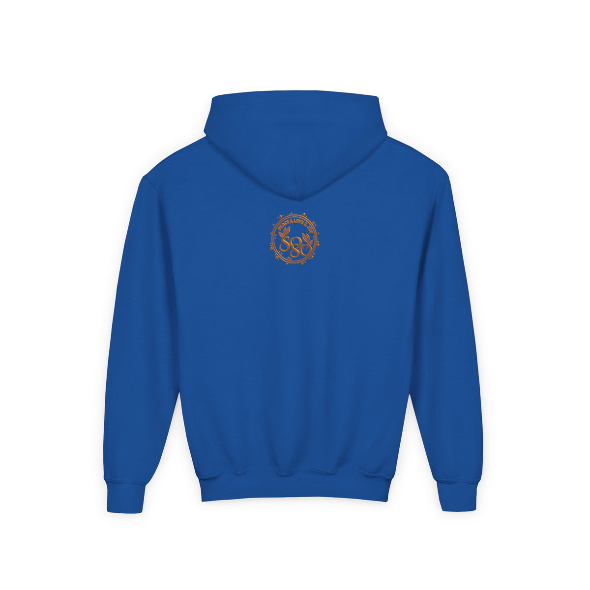 SOSO “Love, Unity & Kindness” Poodle Youth Self-Expression Pullover Hoodie