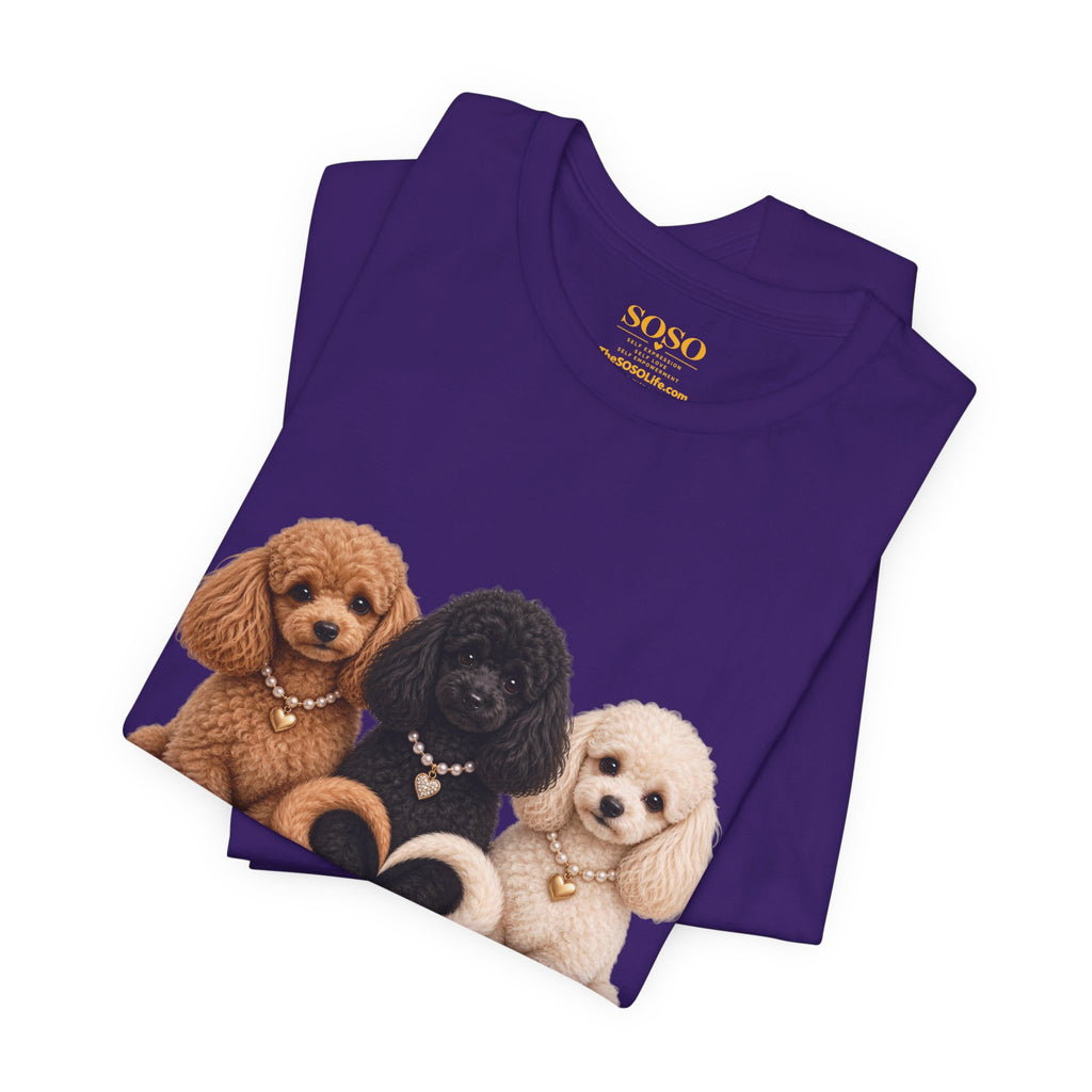 SOSO “Love, Unity & Kindness” Poodle Self-Expression Tee