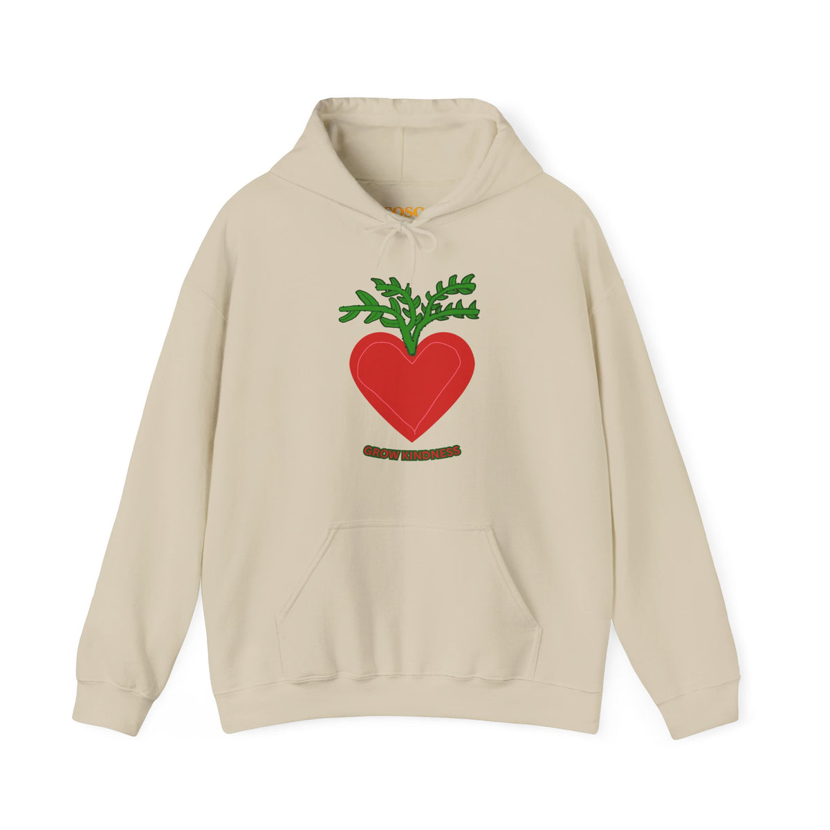 SOSO “Grow Kindness” Self-Expression Unisex Pullover Hoodie