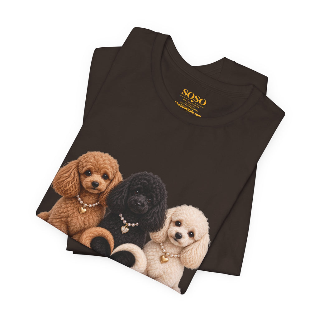 SOSO “Love, Unity & Kindness” Poodle Self-Expression Tee