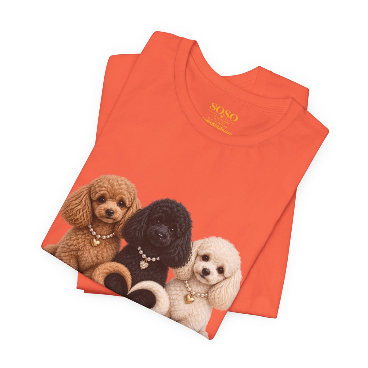 SOSO “Love, Unity & Kindness” Poodle Self-Expression Tee