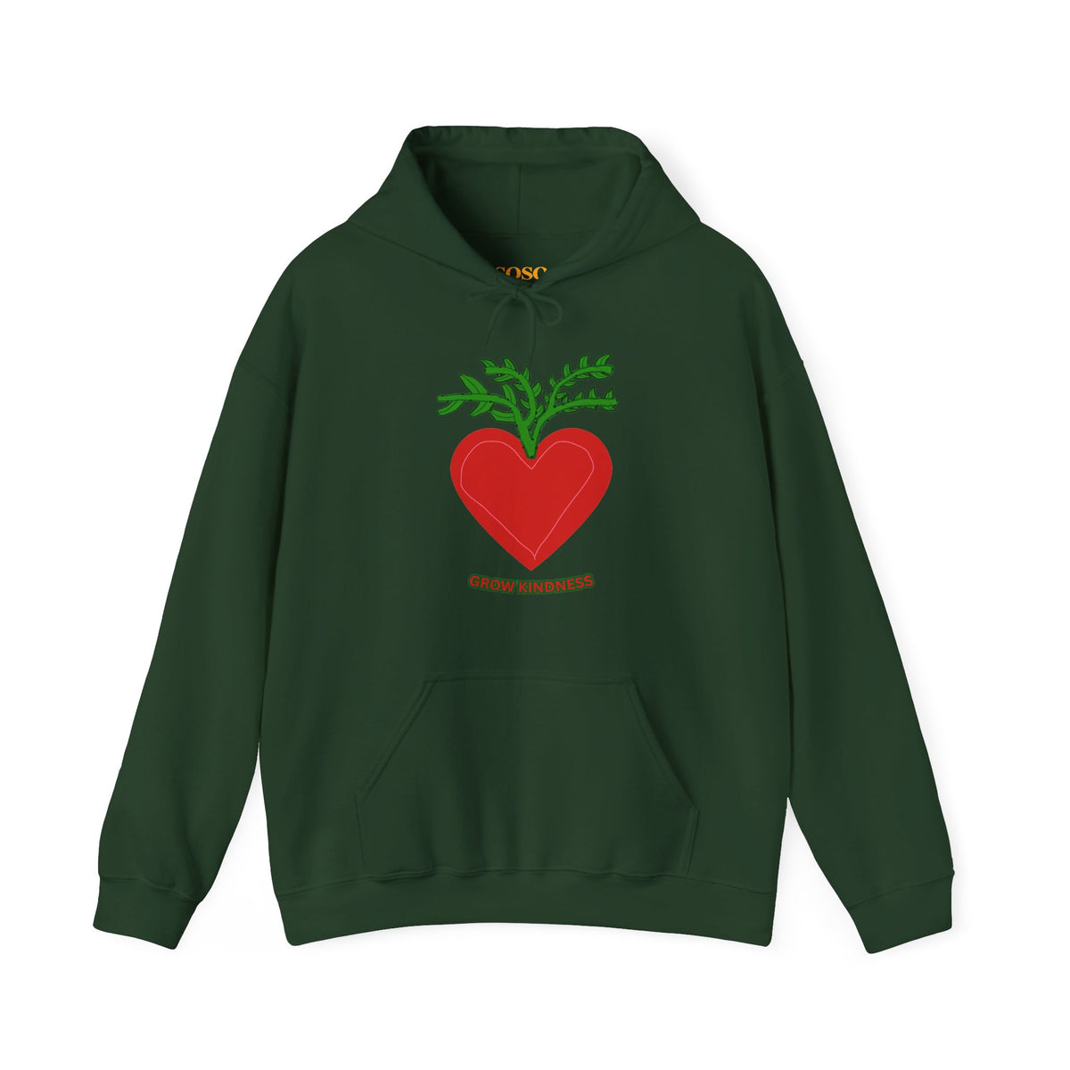 SOSO “Grow Kindness” Self-Expression Unisex Pullover Hoodie