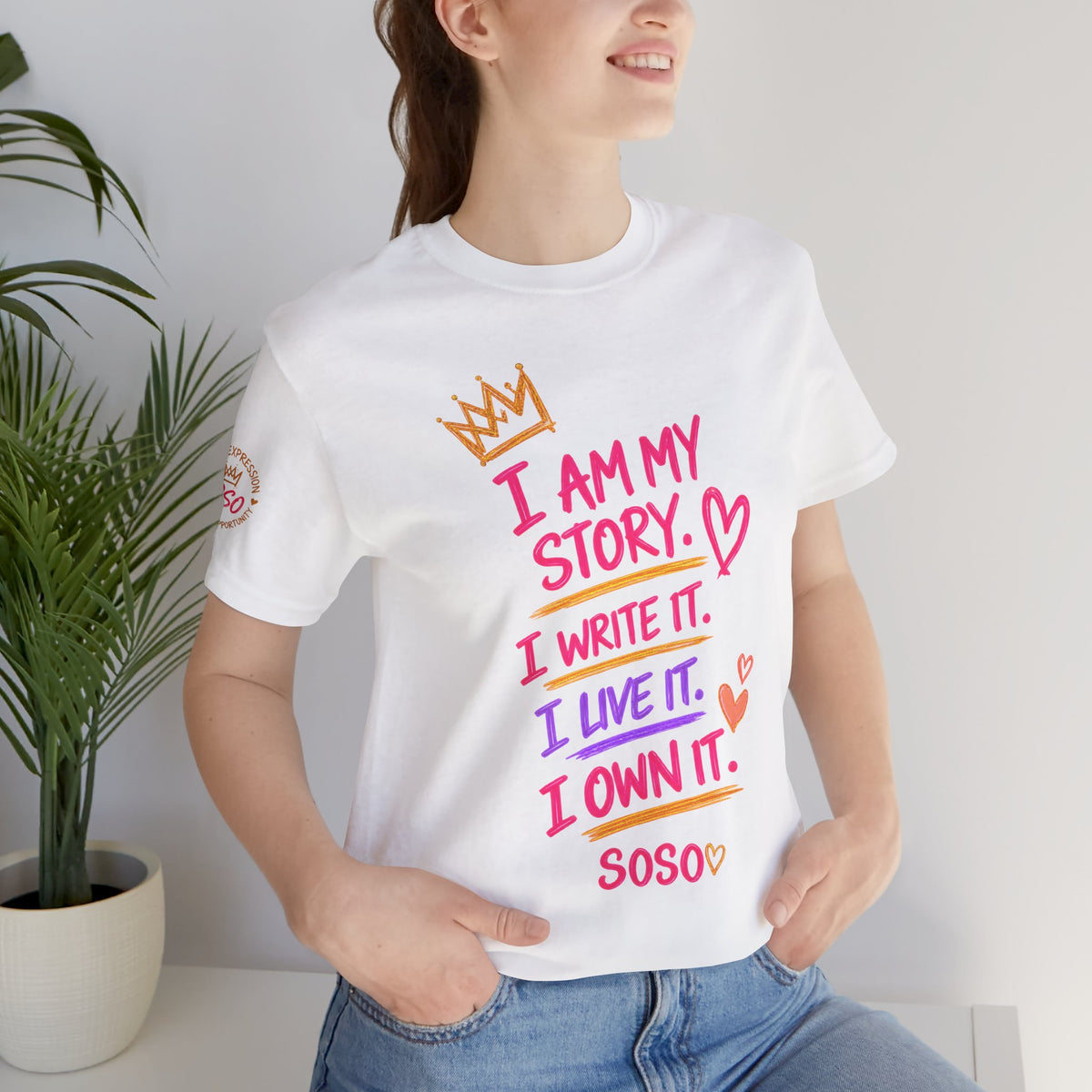 SOSO “My Story” Self-Expression Tee