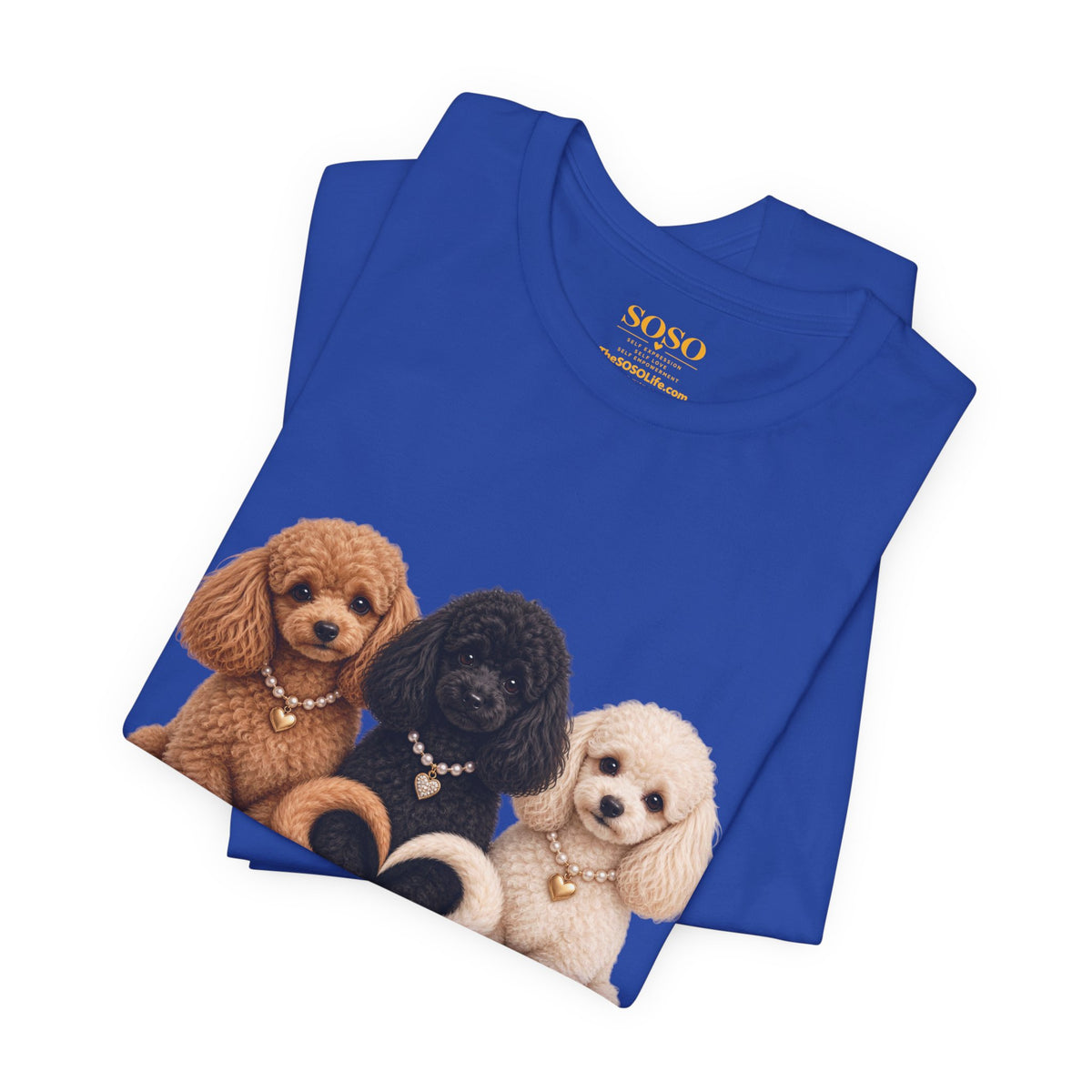 SOSO “Love, Unity & Kindness” Poodle Self-Expression Tee