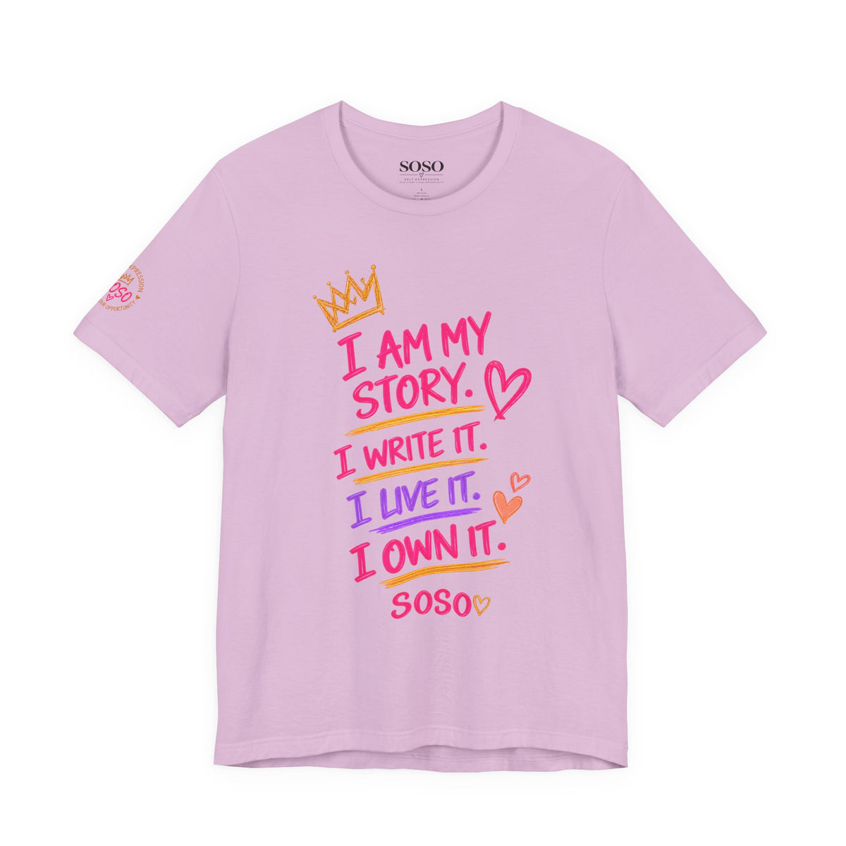 SOSO “My Story” Self-Expression Tee