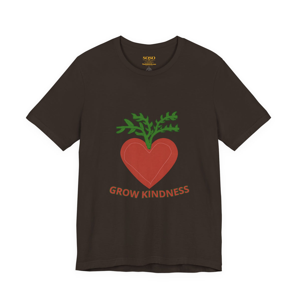 SOSO “Grow Kindness” Self-Expression Tee