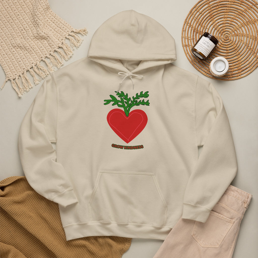 SOSO “Grow Kindness” Self-Expression Unisex Pullover Hoodie