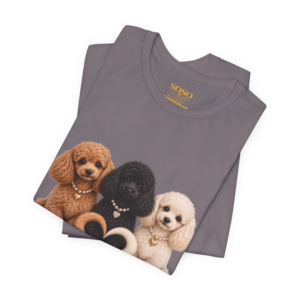 SOSO “Love, Unity & Kindness” Poodle Self-Expression Tee