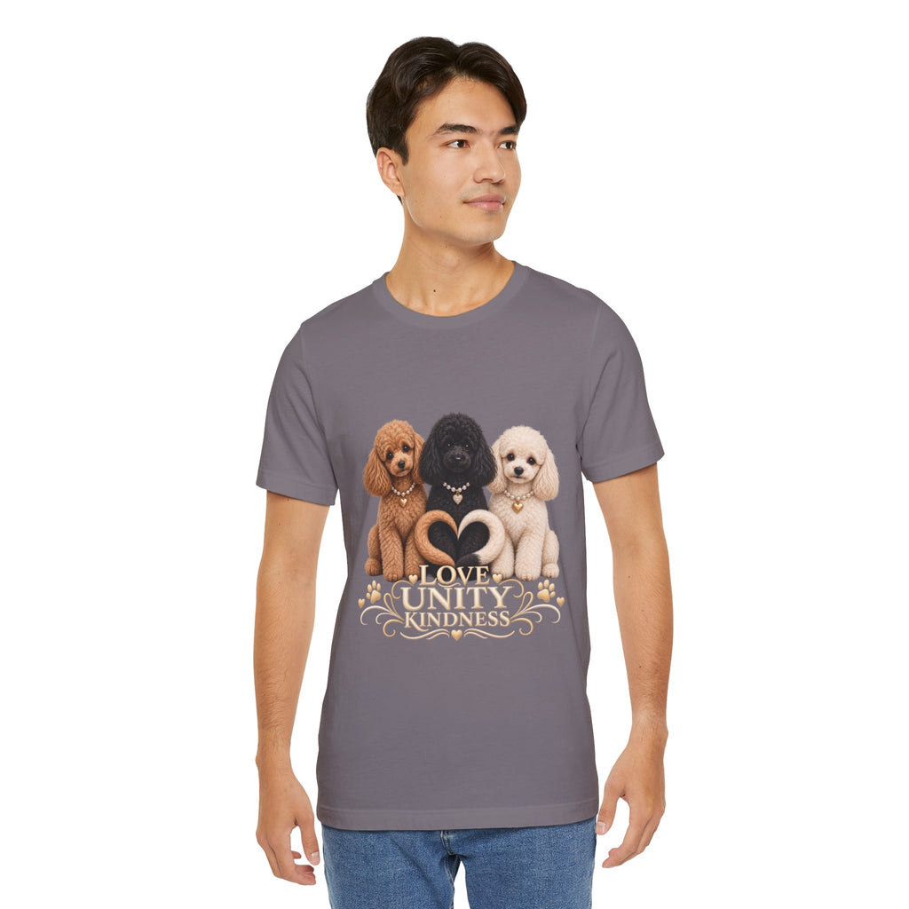 SOSO “Love, Unity & Kindness” Poodle Self-Expression Tee