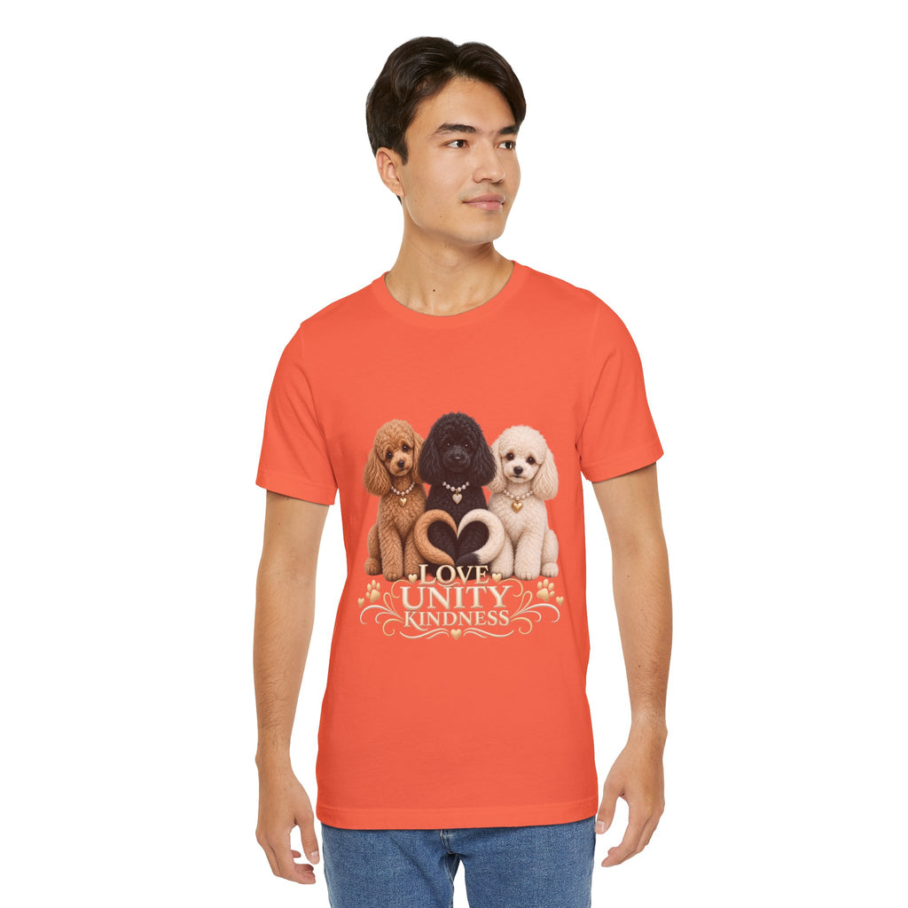 SOSO “Love, Unity & Kindness” Poodle Self-Expression Tee