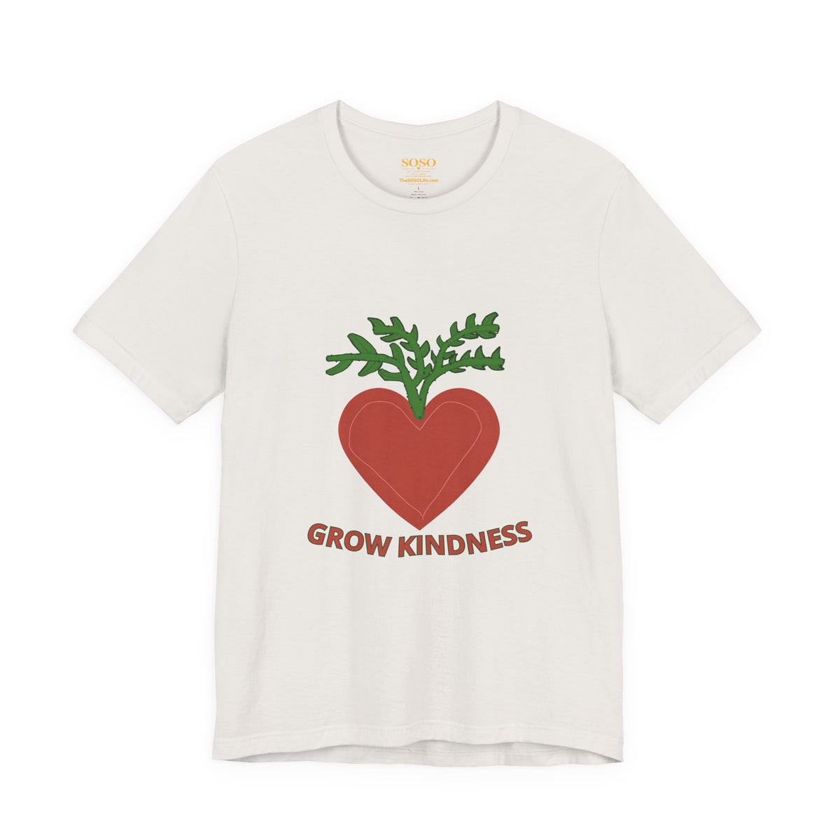 SOSO “Grow Kindness” Self-Expression Tee