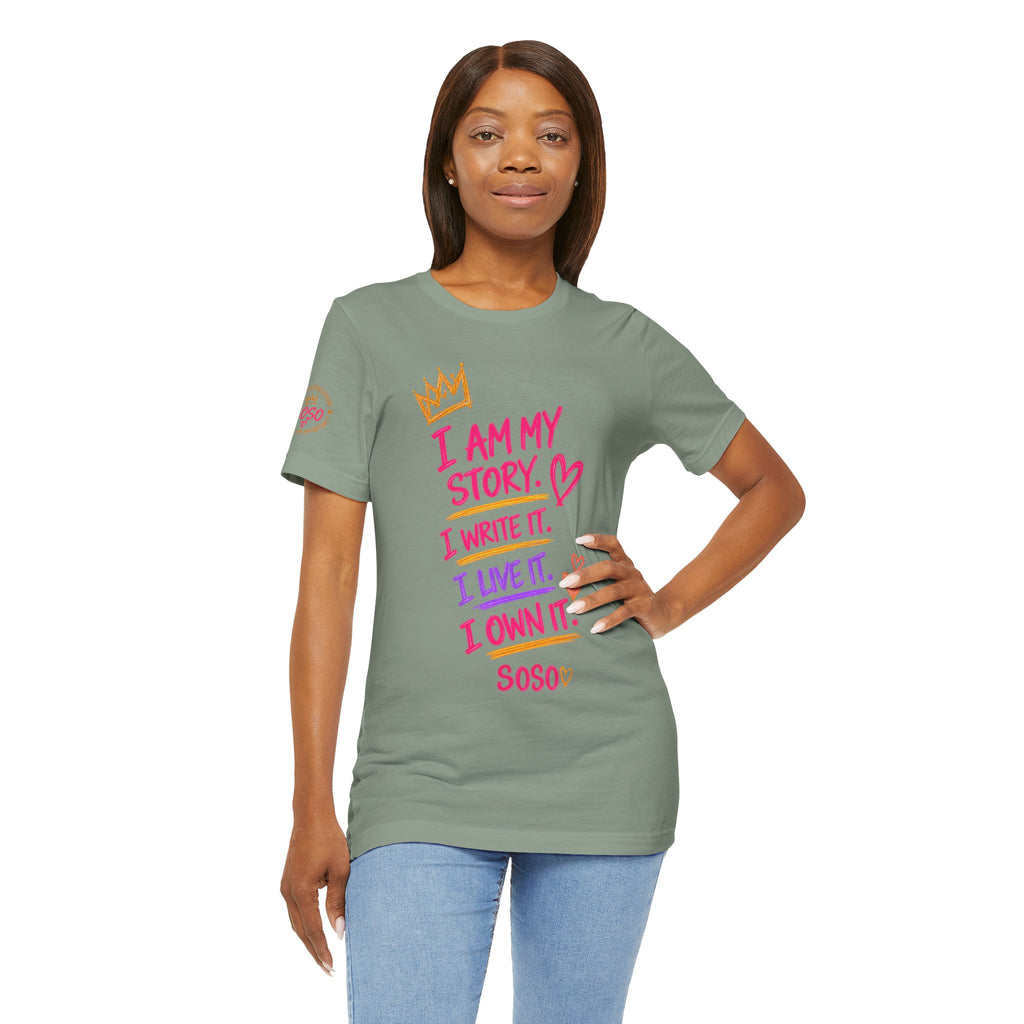 SOSO “My Story” Self-Expression Tee