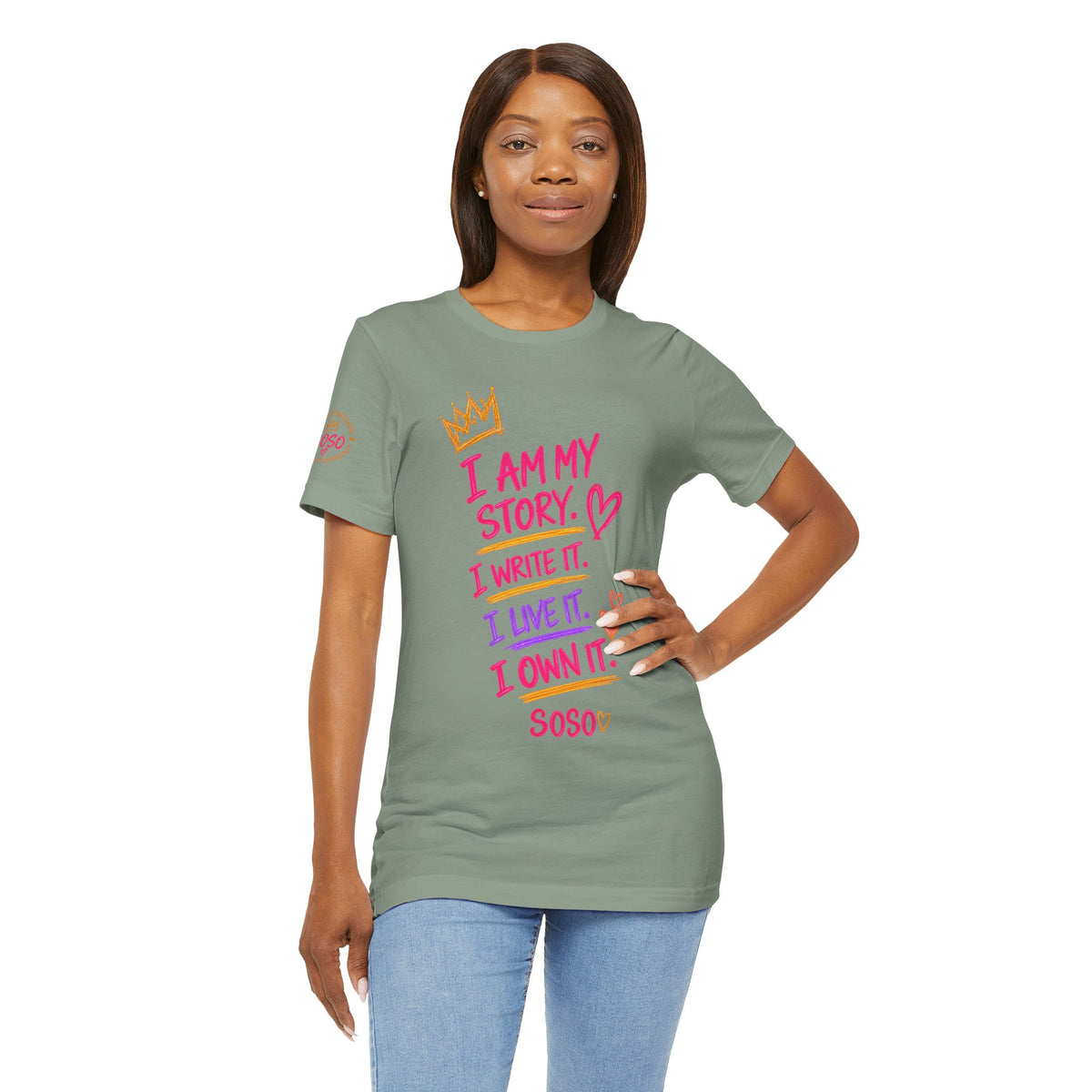 SOSO “My Story” Self-Expression Tee