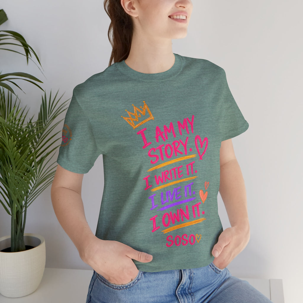 SOSO “My Story” Self-Expression Tee