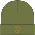 SOSO Signature Embroidered Cuff Beanie — Gold Collection