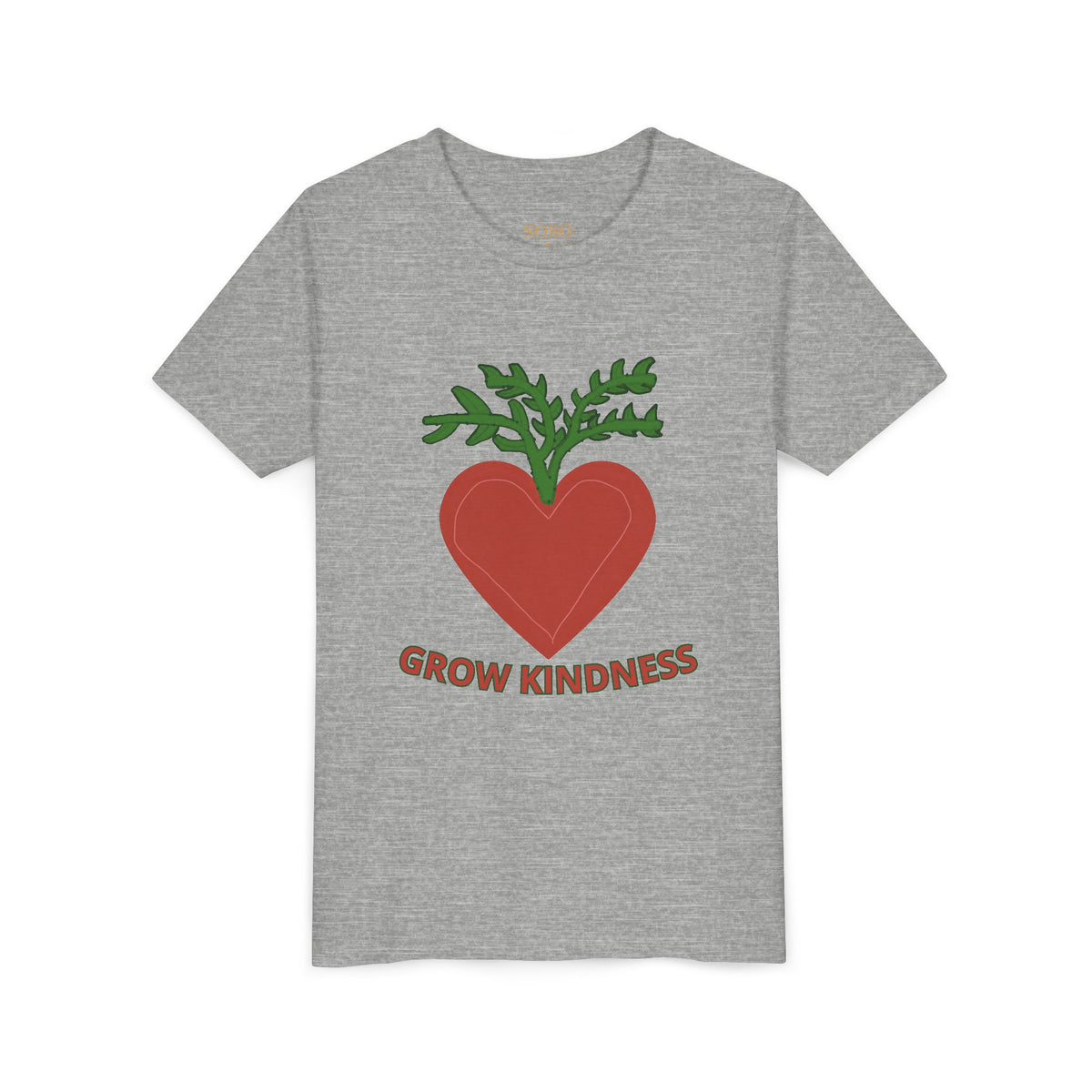 SOSO "Grow Kindness" Youth Self-Expression Tee
