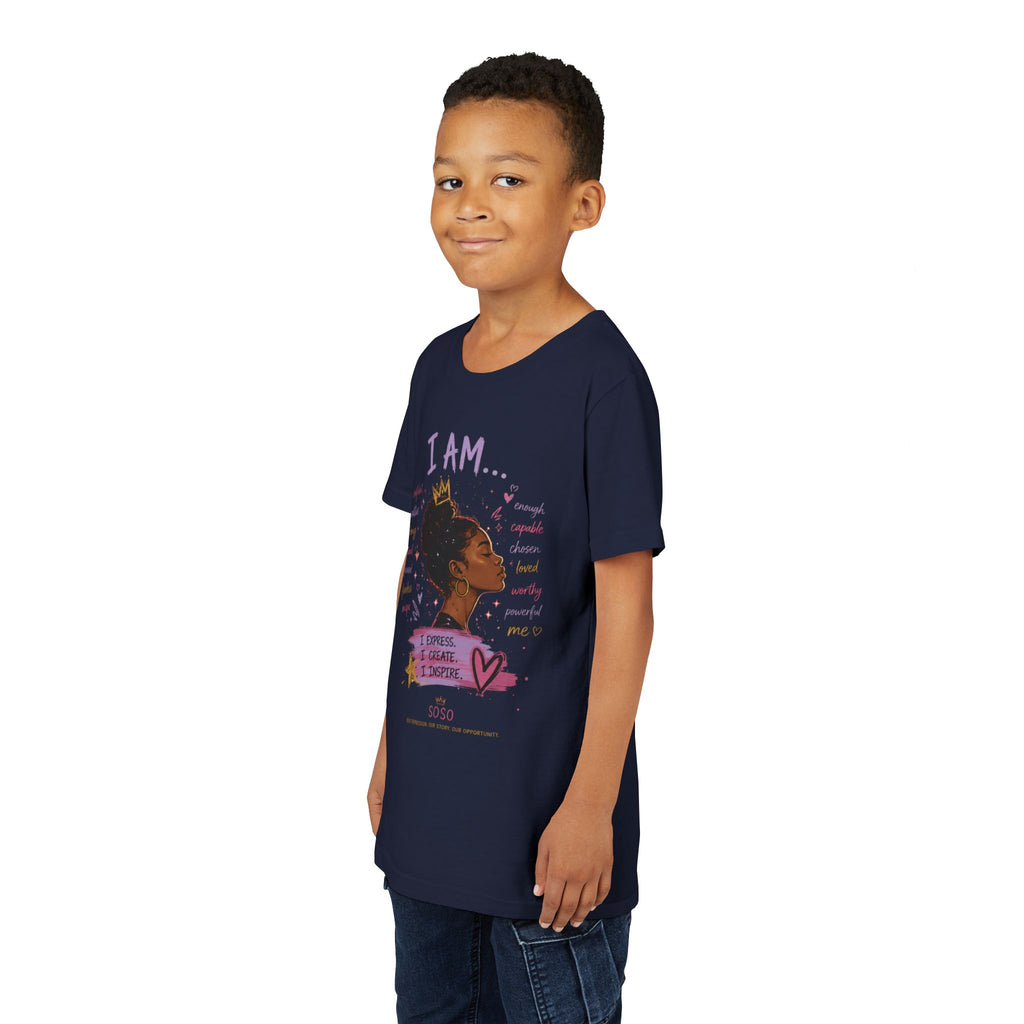 SOSO “I AM” Youth Self-Expression Tee
