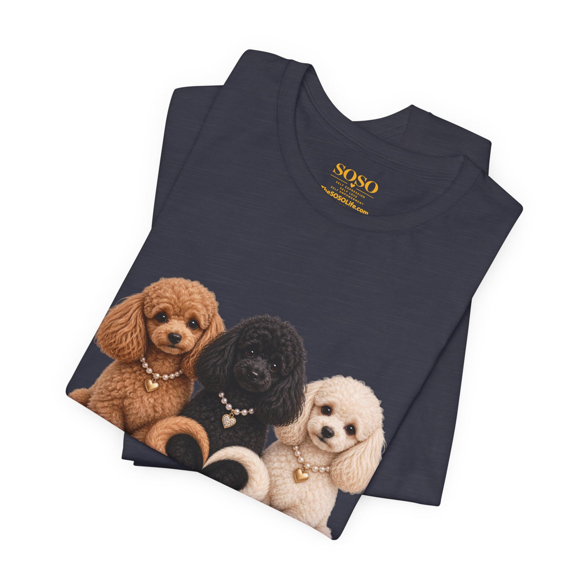 SOSO “Love, Unity & Kindness” Poodle Self-Expression Tee