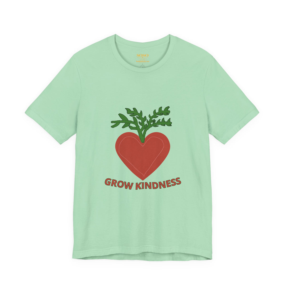 SOSO “Grow Kindness” Self-Expression Tee