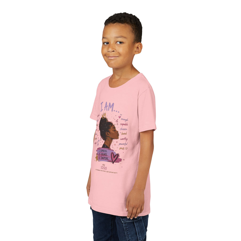 SOSO “I AM” Youth Self-Expression Tee