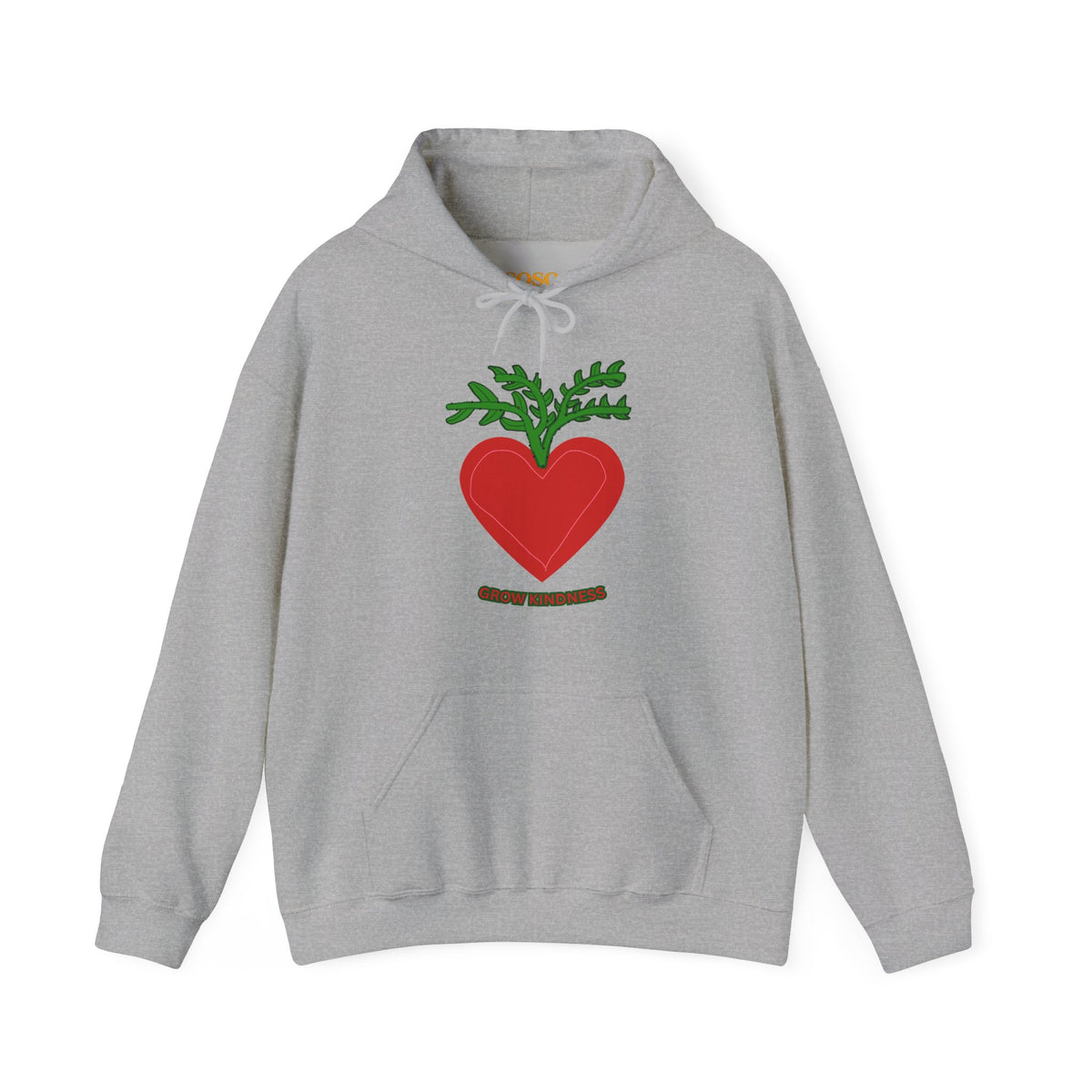 SOSO “Grow Kindness” Self-Expression Unisex Pullover Hoodie