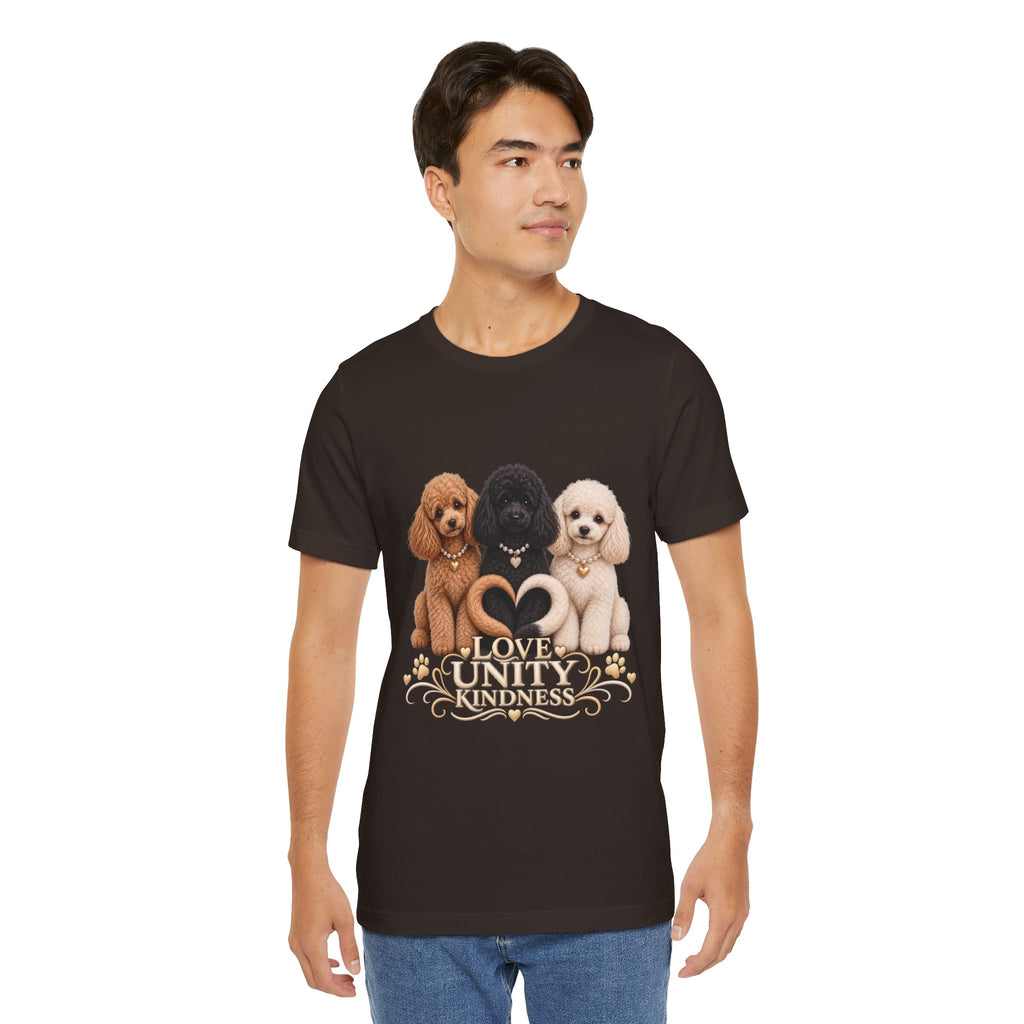 SOSO “Love, Unity & Kindness” Poodle Self-Expression Tee