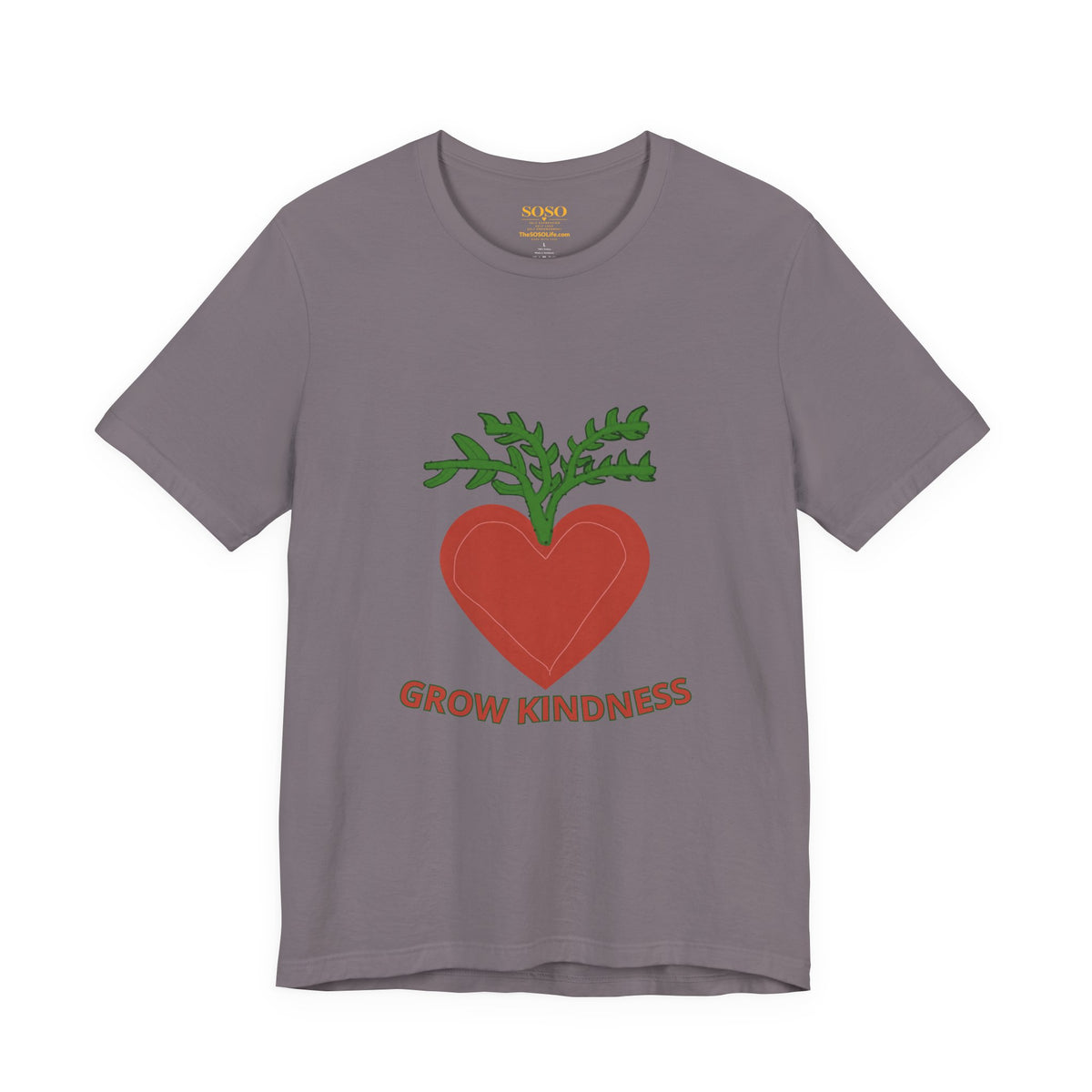 SOSO “Grow Kindness” Self-Expression Tee