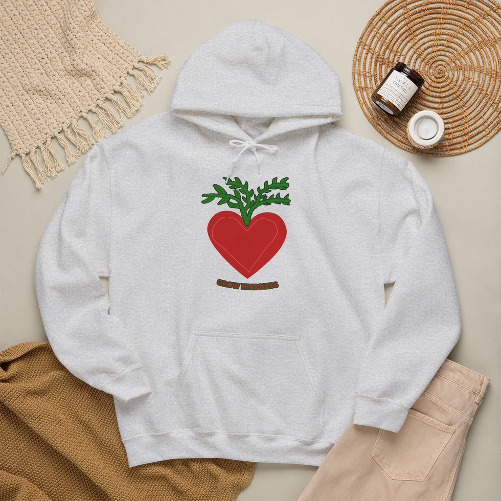 SOSO “Grow Kindness” Self-Expression Unisex Pullover Hoodie